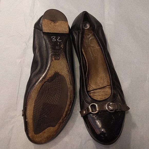 Attilio Giusti Leombruni Cap Toe Ballet Flats Sz 6 - Picture 4 of 4